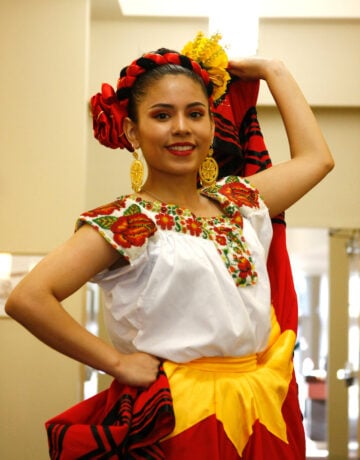 A Western student poses for a photo. | Photos by Roberta Marquette-Strain.