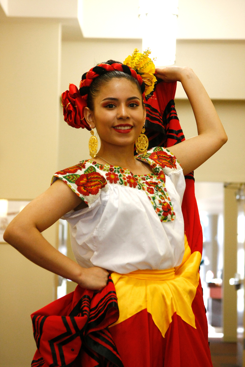 A Western student poses for a photo. | Photos by Roberta Marquette-Strain.