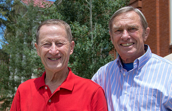 Colorado Lt. Gov. lauds longtime professors Bruce Bartleson, Duane Vandenbusche