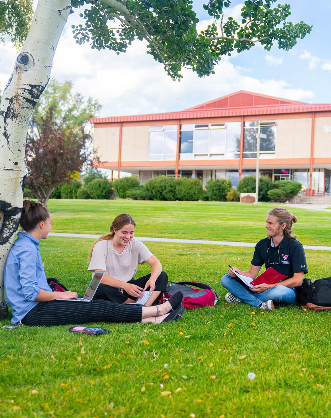 Western students campus