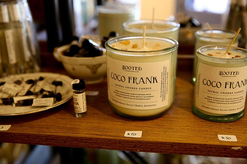 rooted apothecary candle