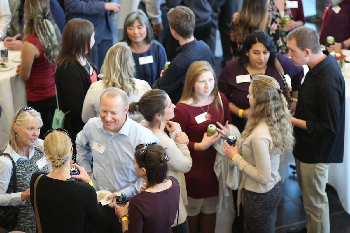 Teaching training programs: attendees gather