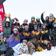 The Mountain Sports team poses with their trophies.
