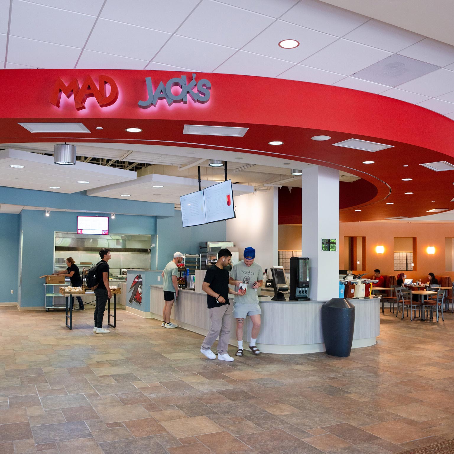 A photo of the newly renovated Mad Jack's.