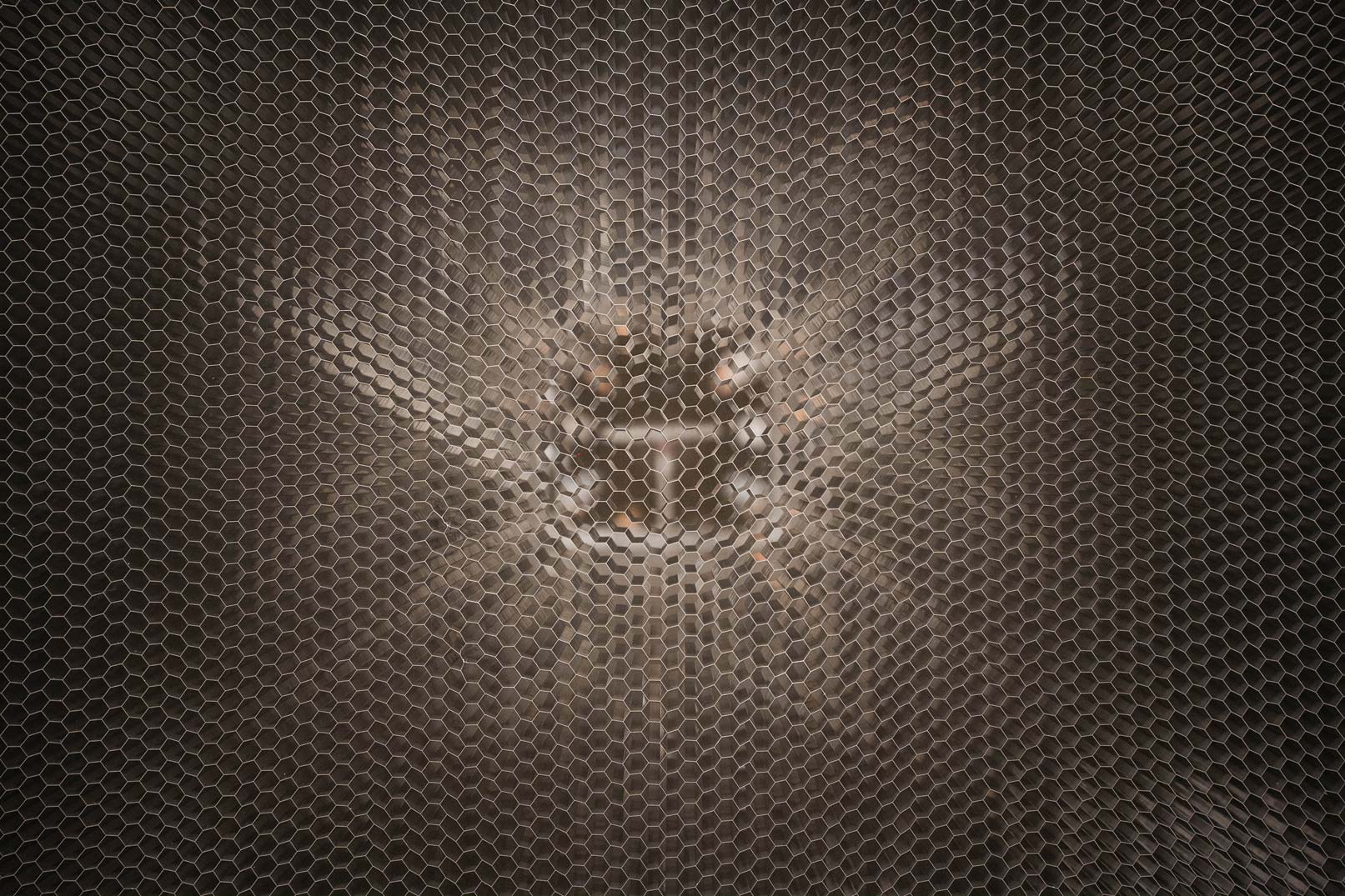 The end of the wind tunnel.