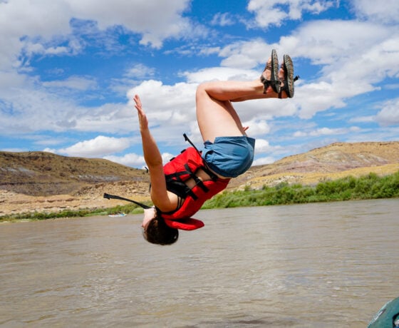 Students of Western Colorado University participating in the Intro to backcountry ski WP trip.