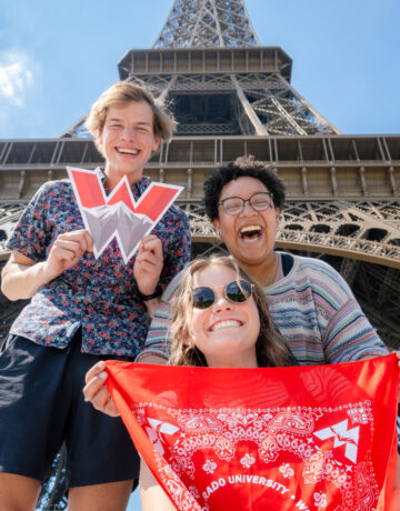 Photo of class trip to Europe from Geiman Fellows