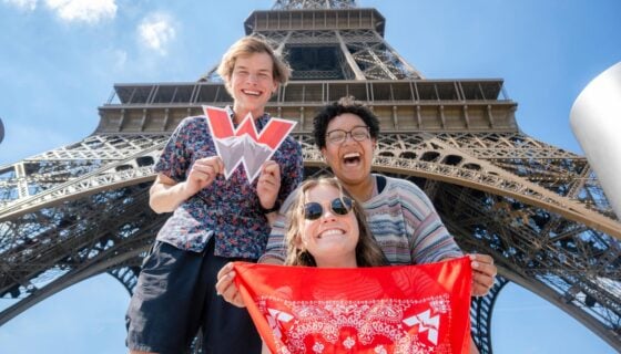 Photo of class trip to Europe from Geiman Fellows