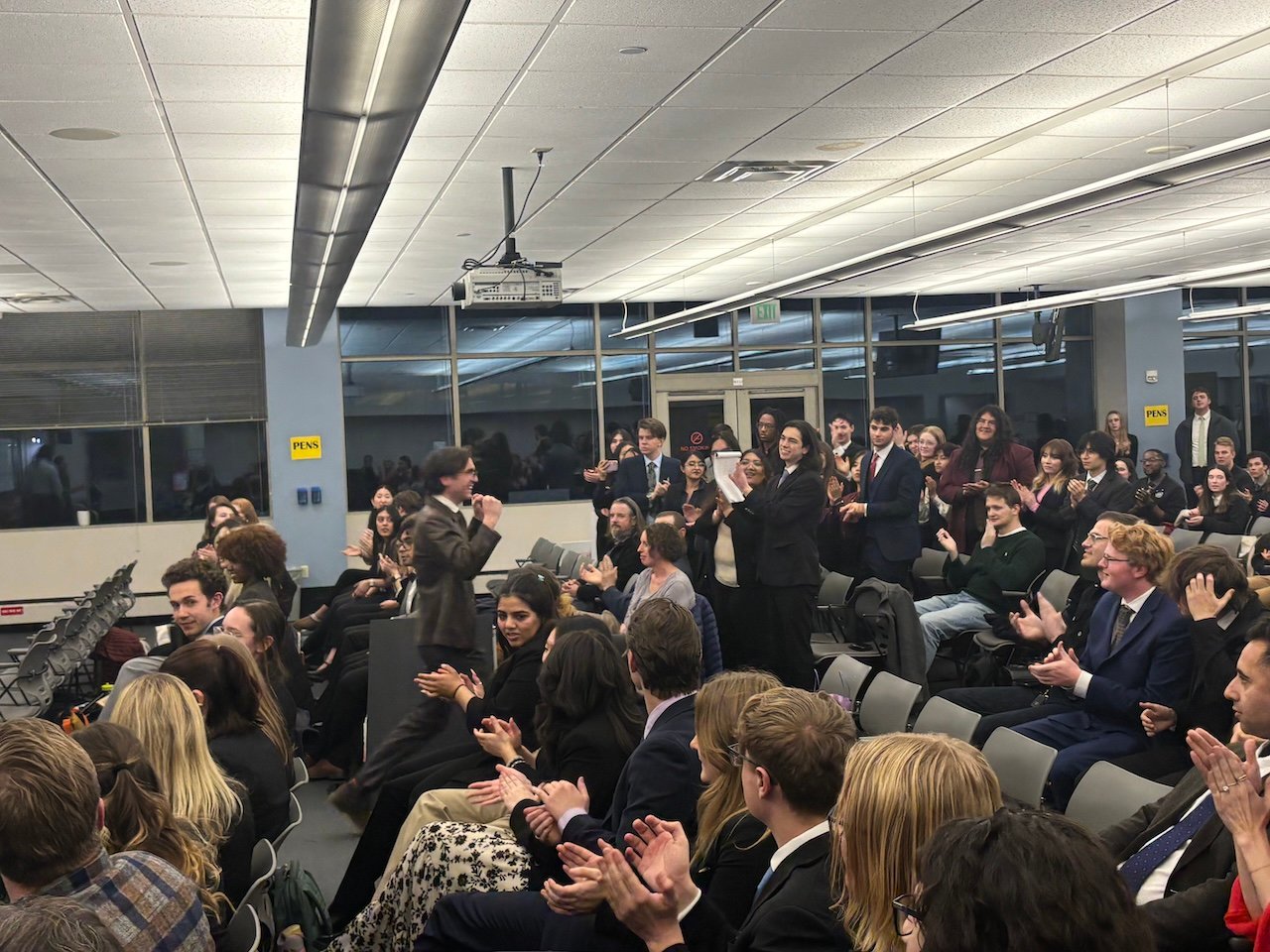 Finnegan Bunnell wins Best Attorney Award at the Mock Trial tournament in Colorado Springs.