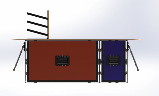 Rendering of the Mountain Rescue truck bed.