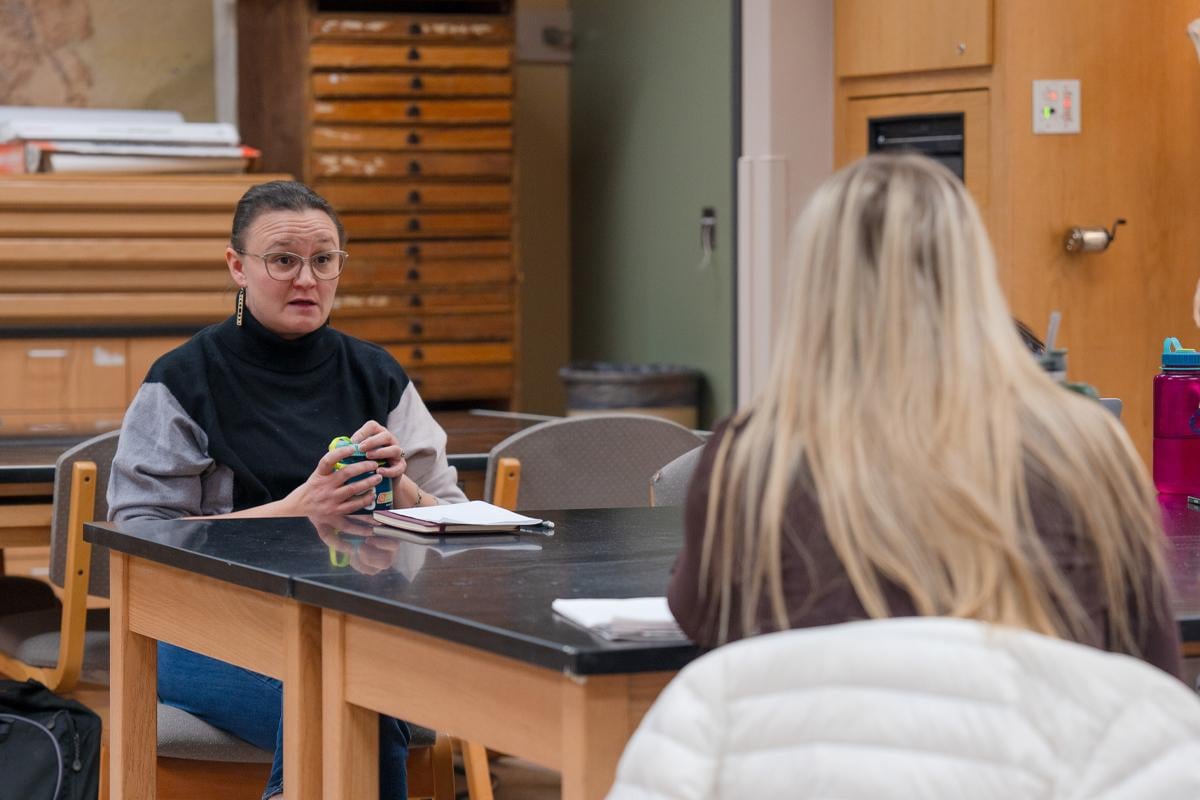State Archeologist Holly Norton visits Western to talk about Indian Boarding Schools