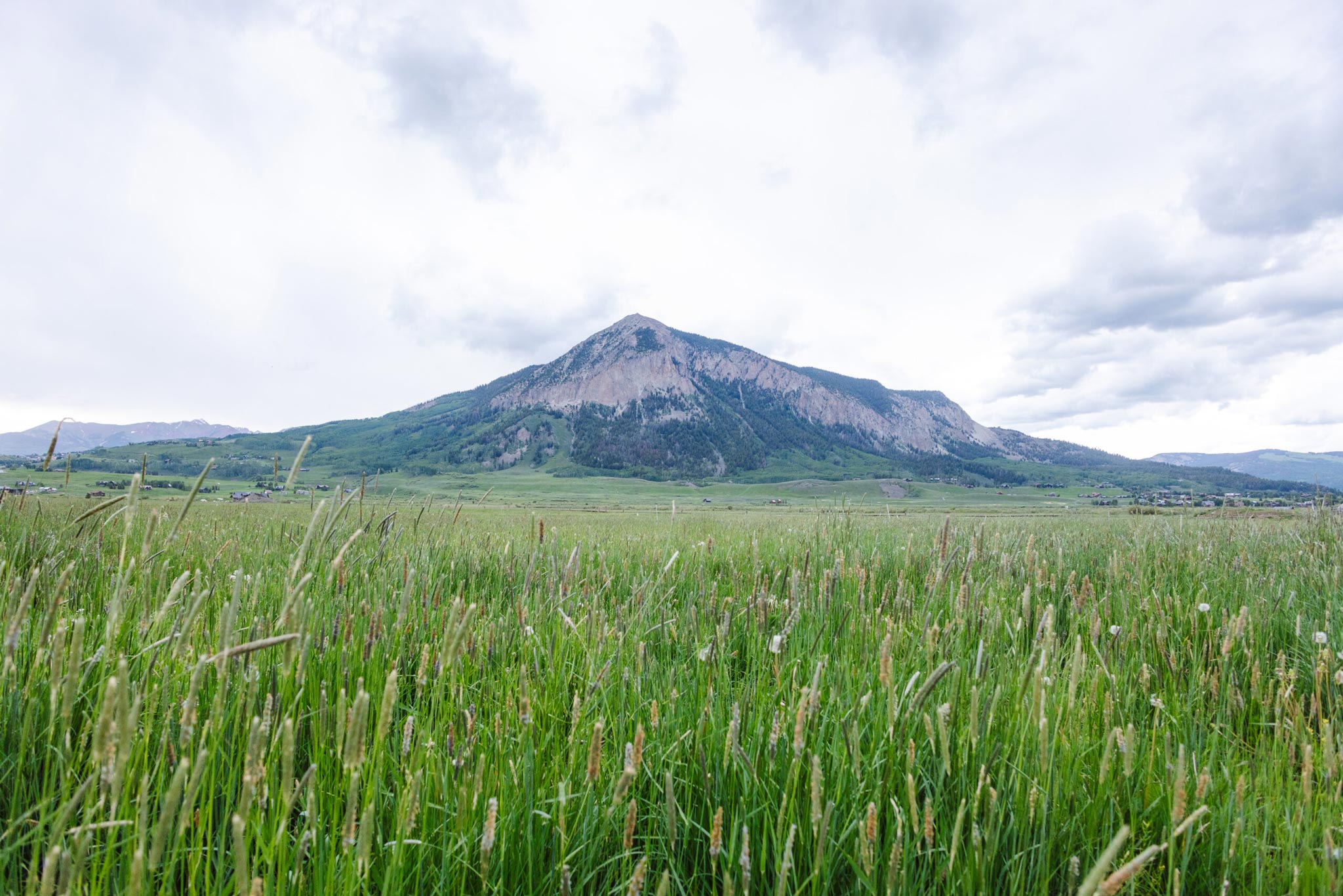A look at the Verzuh Ranch property at the base of Mt. Crested Butte.