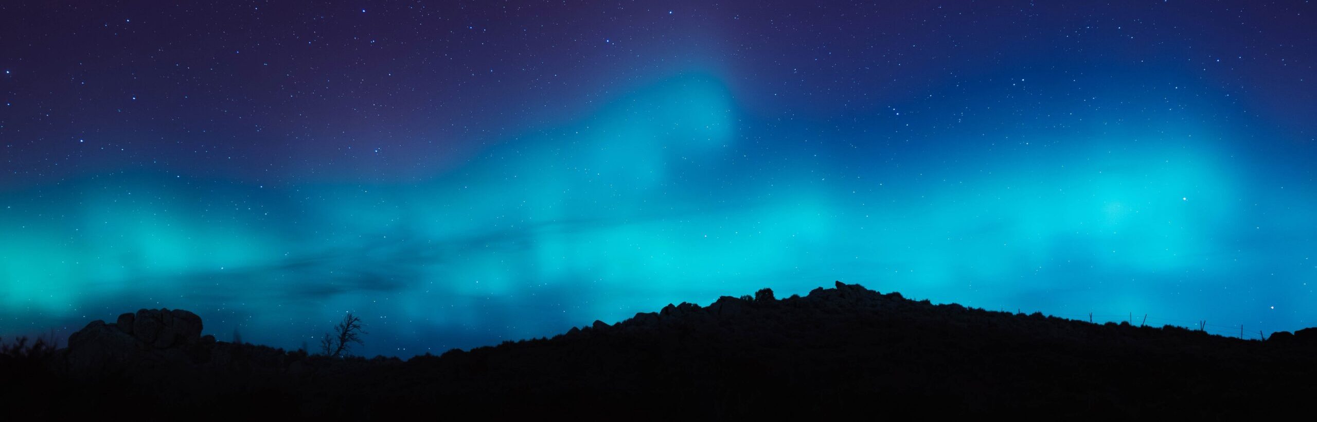 The Northern Lights in Gunnison, Colorado.