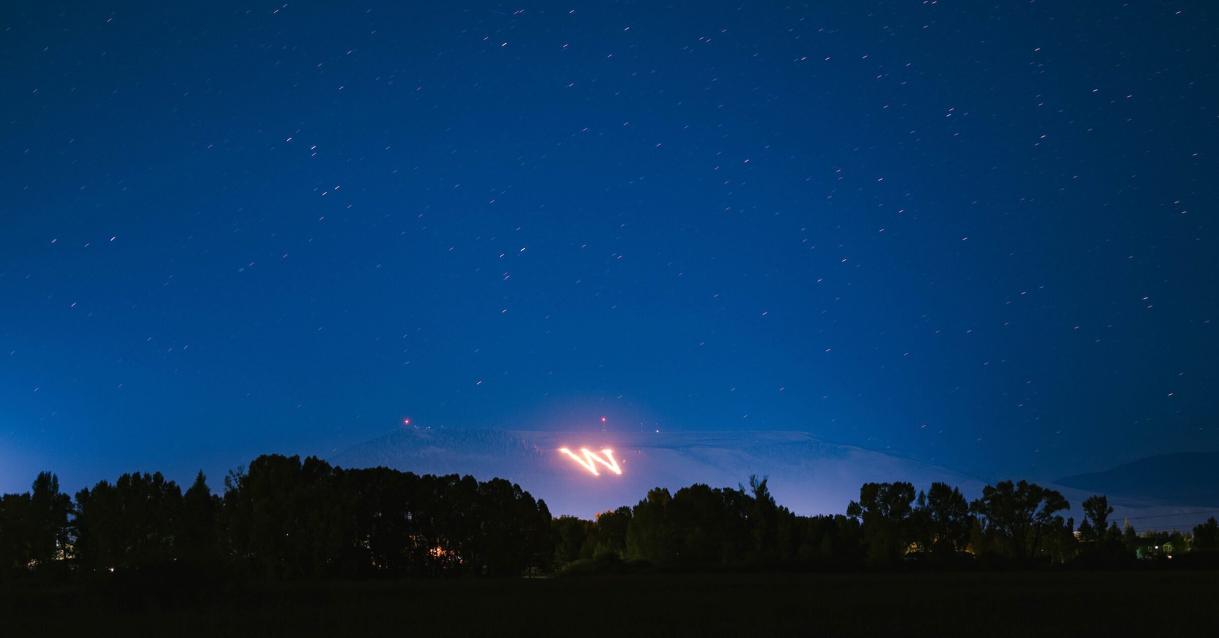 Seen from Van Tuyl Ranch, the collegiate 