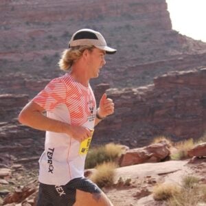 Mountain Sports Athlete Running in Moab