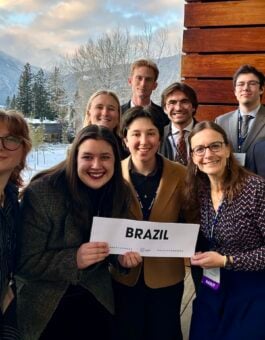 Western Students See the Power in Diplomacy at Model UN Conference in Banff