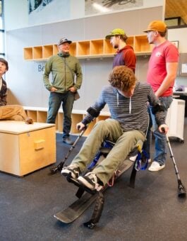 Recreation & Outdoor Education Students Find Purpose, Opportunity at Adaptive Sports Center