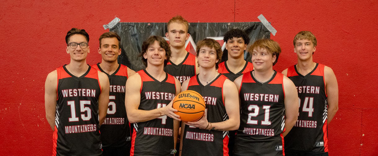 The Men's Club Basketball Team.