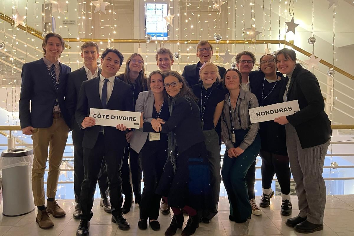 Western Students Tackle the World’s Biggest Challenges at Model United Nations