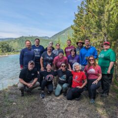 Brooke Zantelle with the group of cohorts at the conference.