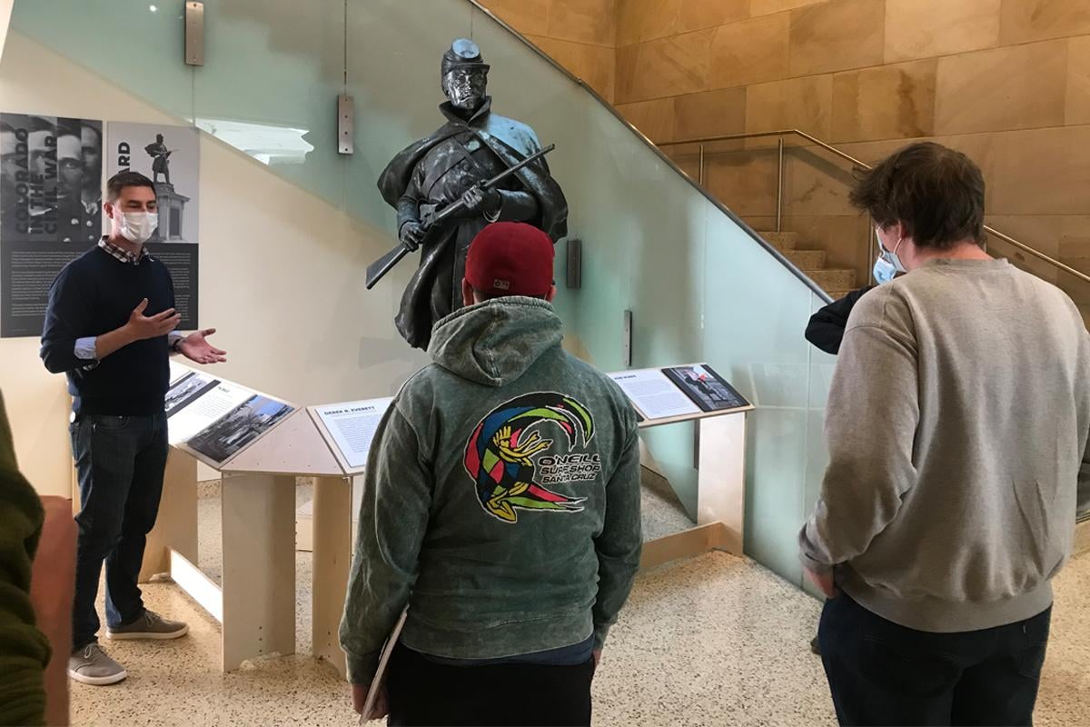 Public History Students in the Field