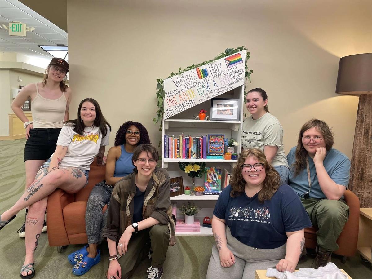 Queer library has a home at Western