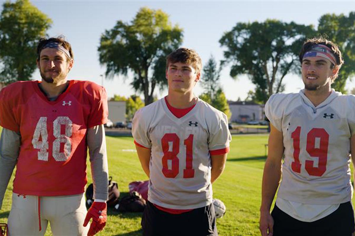 Triple Threat: Three Brothers Unite on the Gridiron
