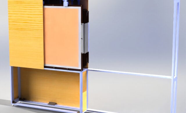 A visual render for the Crested Butte Heritage Museum display.