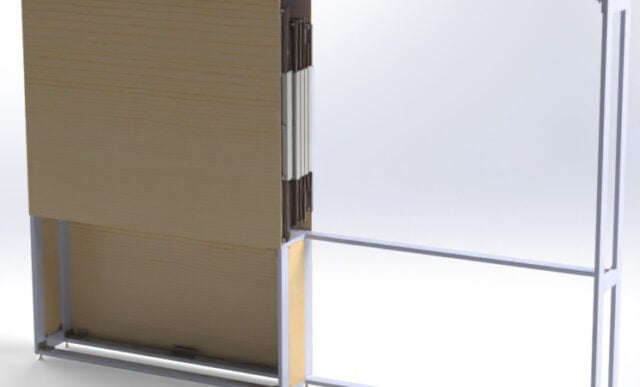 A visual render for the Crested Butte Heritage Museum display.