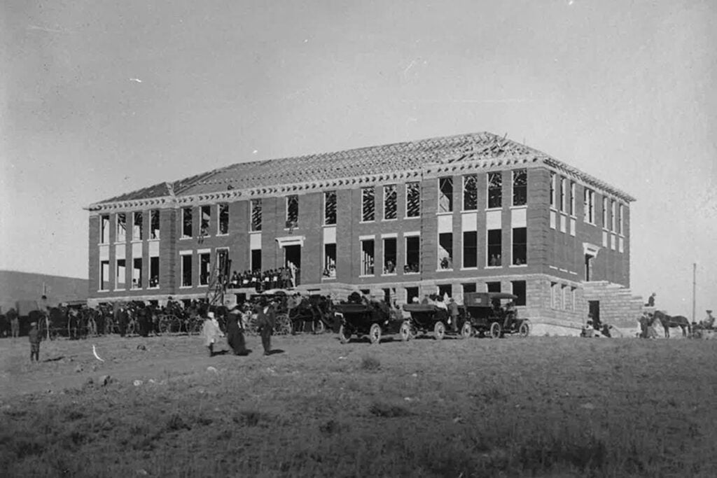 historic western building