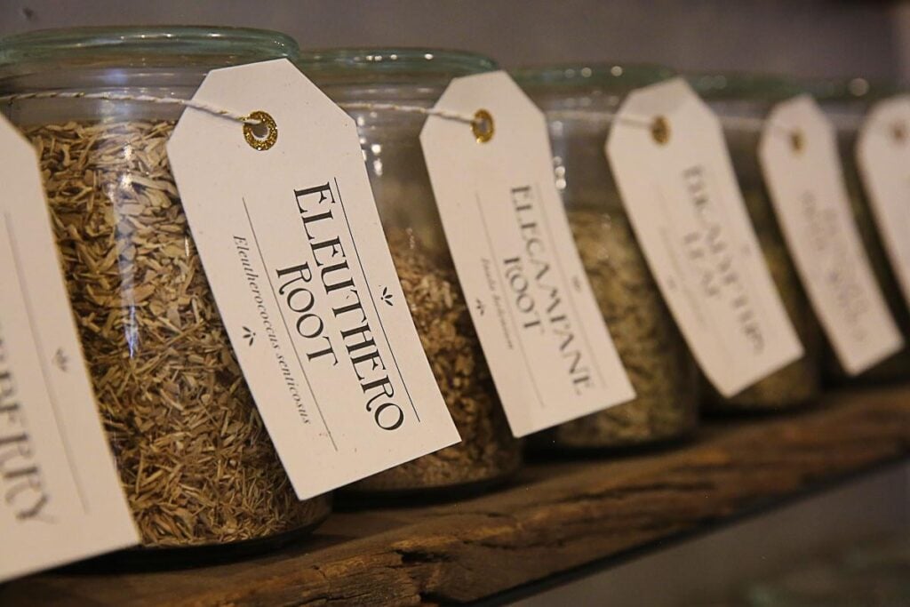 rooted apothecary herbs