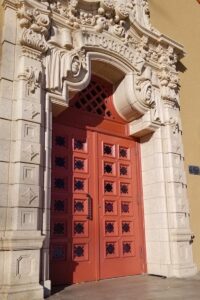 Savage Library Entrance