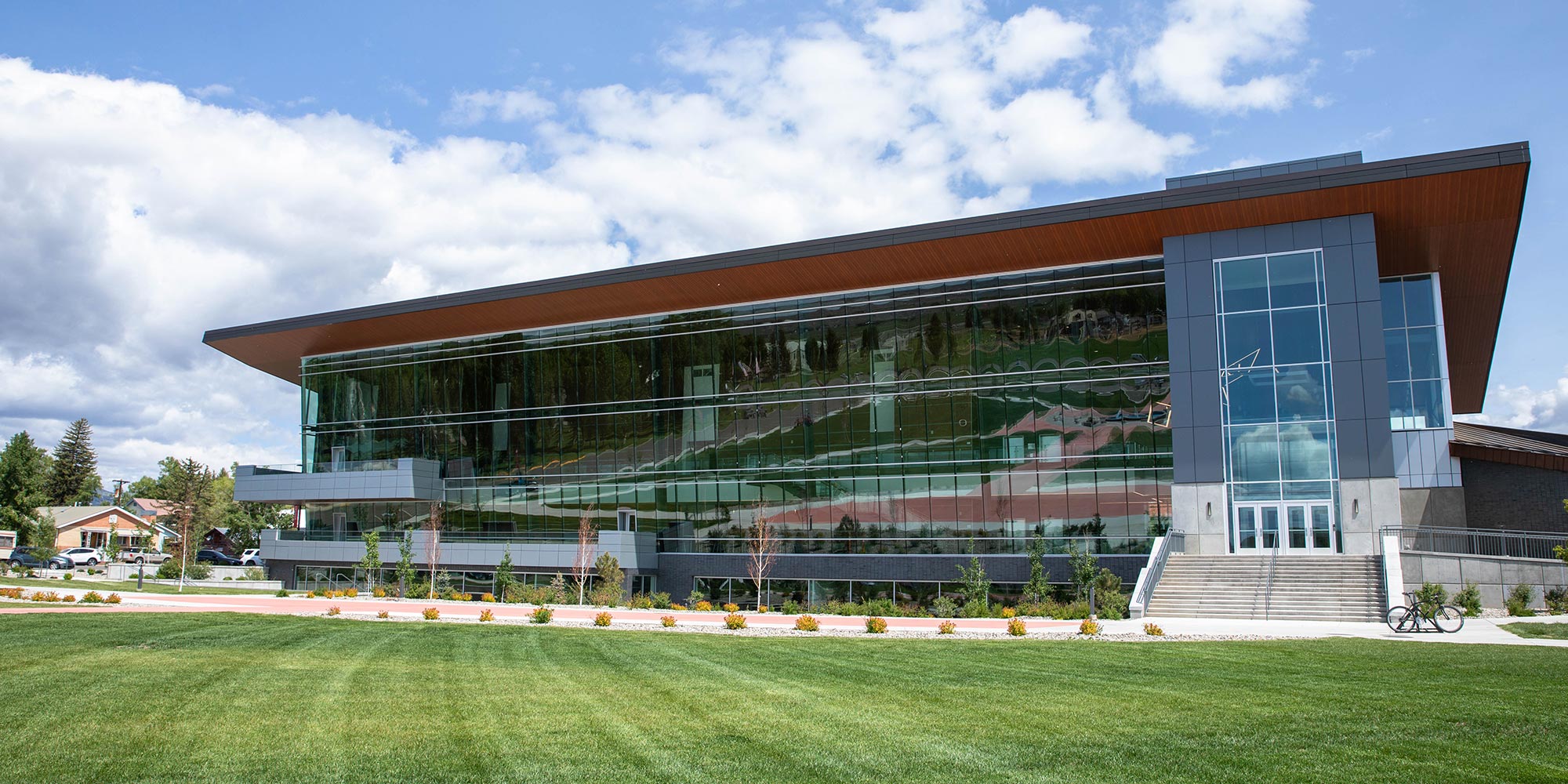 Exterior of the Rady building