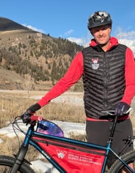 Border to Border: Western Professor Rides the Great Divide to Support Scholarships