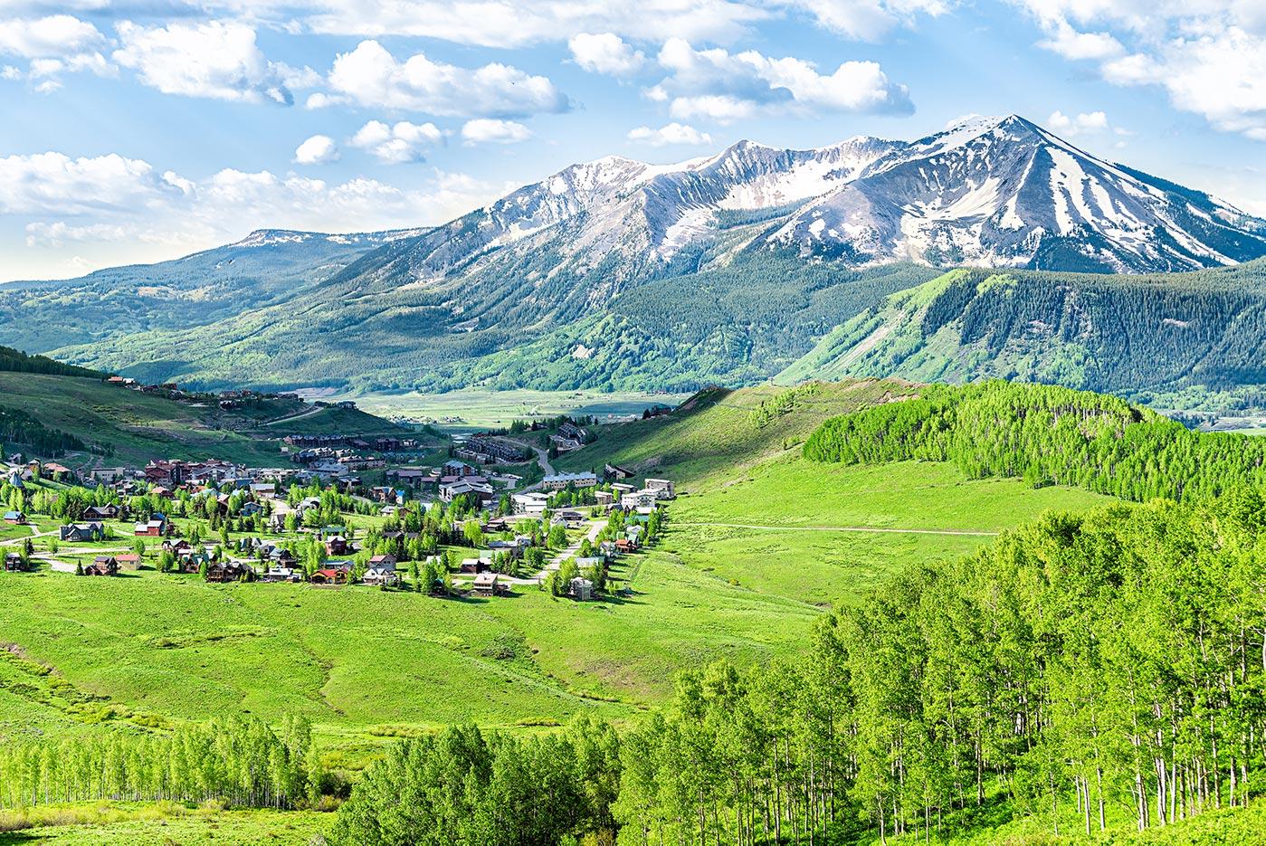 Crested Butte, CO, Colorado mountain towns