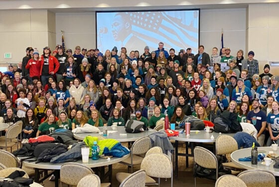 200 volunteers aid community organizations during Martin Luther King Jr. Day of Service